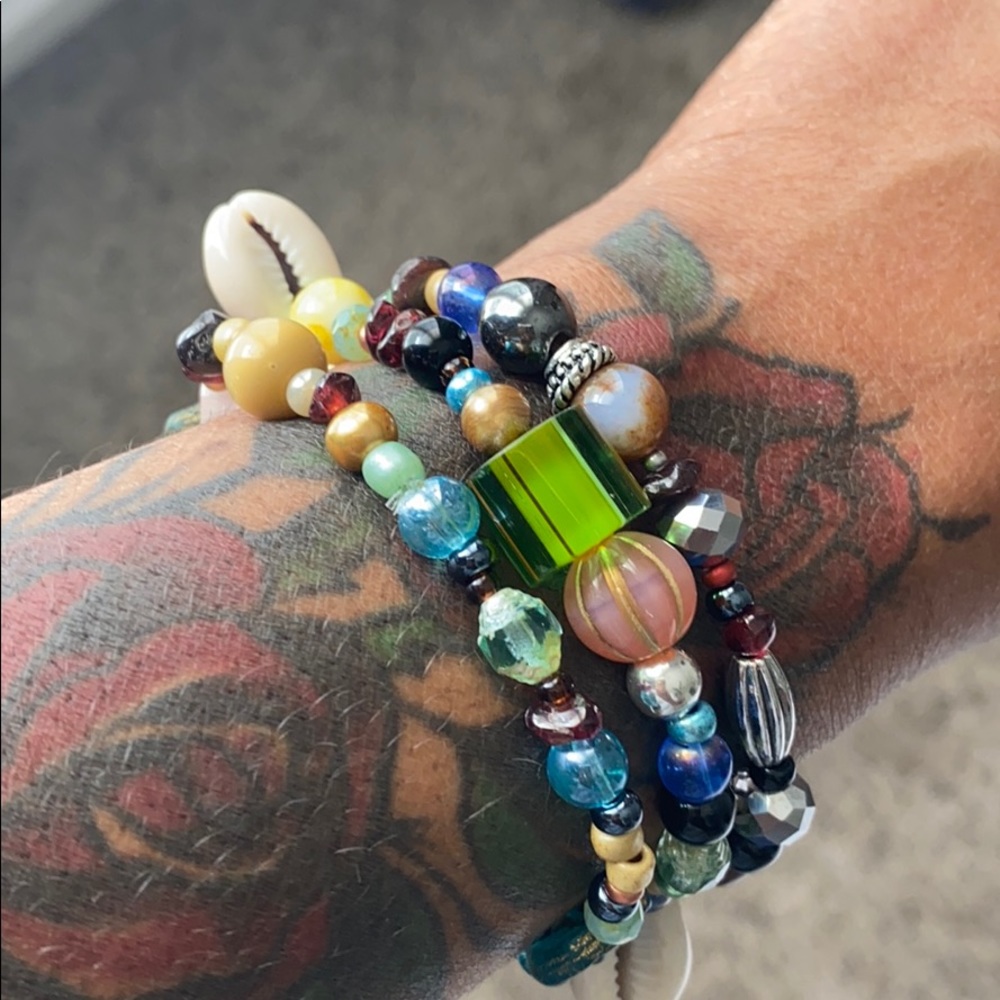 Stack bracelets